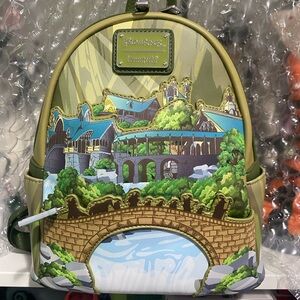 Loungefly Lord Of The Rings Rivendell Mini Backpack